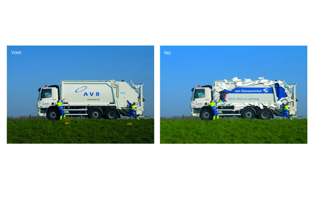 Fotobewerking voor van Gansewinkel na overname van AVR.