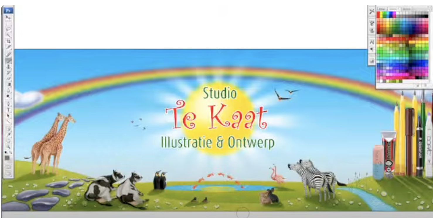Making of van mijn ‘Oude logo’