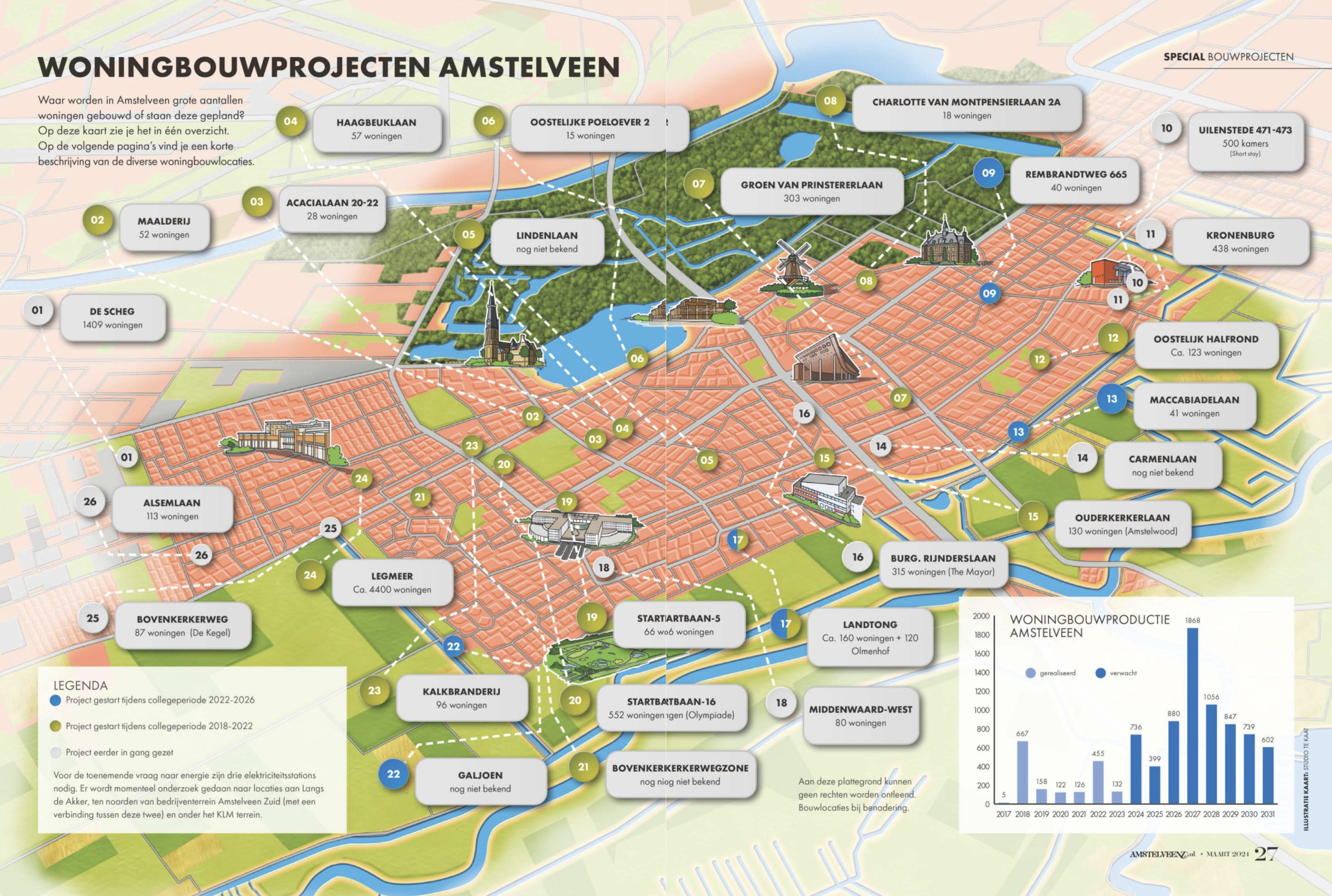 Plattegrond Amstelveen