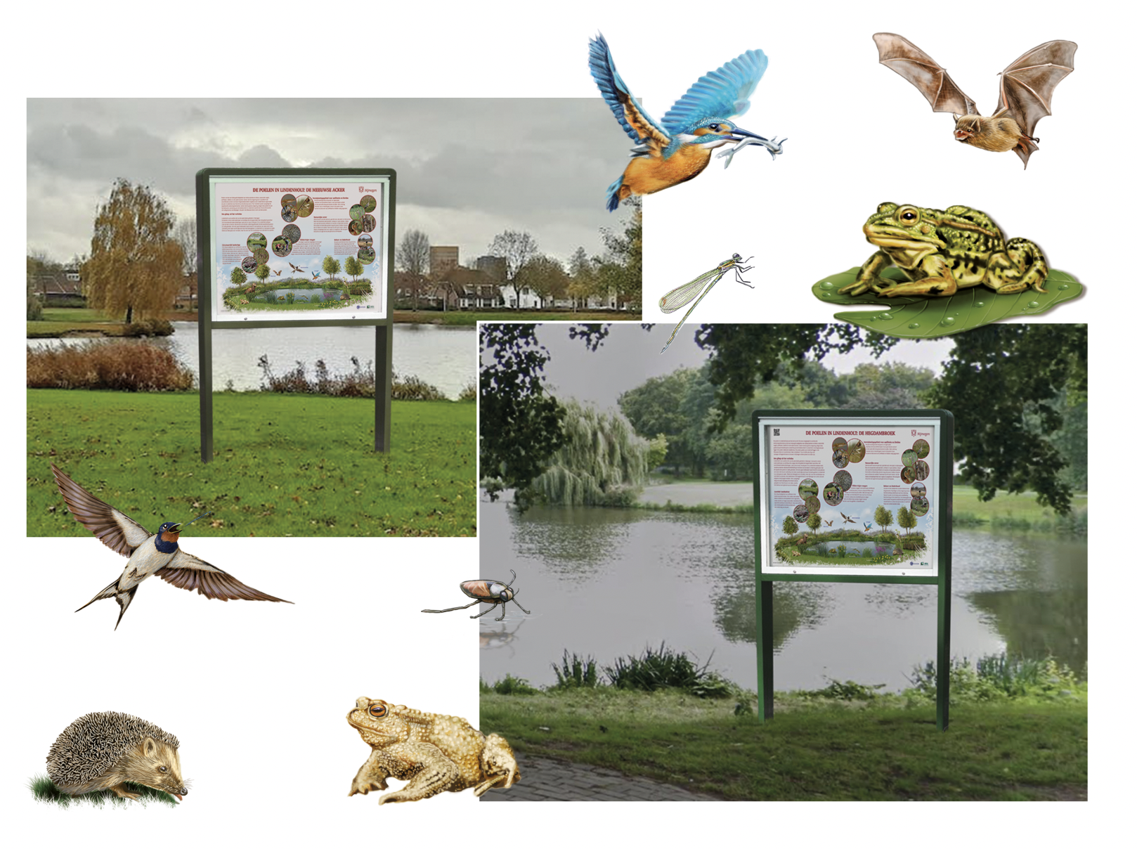 Poelborden gemeente Nijmegen