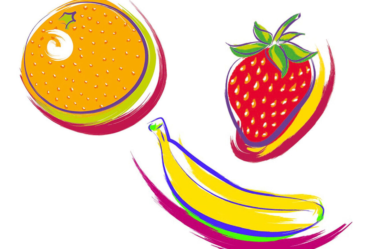 Ontdek de kleurrijke wereld van fruit vectorillustraties! Onze unieke en creatieve ontwerpen zijn perfect voor etiketten van verpakkingen, waardoor jouw producten direct de aandacht trekken. Of je nu een ondernemer bent die zijn merk wil verfrissen of een ontwerper die op zoek is naar inspiratie, onze collectie biedt een scala aan mogelijkheden. Laat je verbeelding de vrije loop met levendige illustraties die de versheid en smaak van fruit perfect vastleggen. Duik in onze wereld van visuele creativiteit en geef jouw verpakkingen de uitstraling die ze verdienen. Lees verder en laat je inspireren door onze prachtige fruitillustraties!